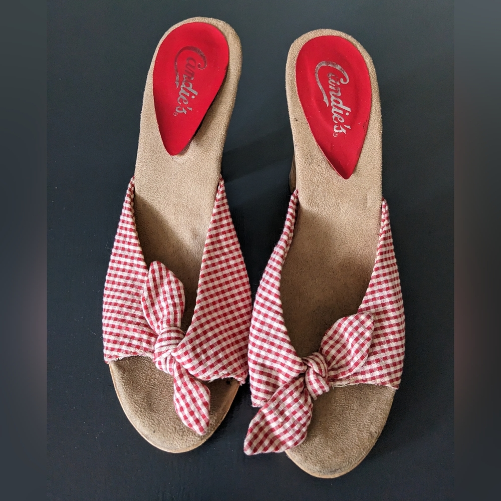 Candie's open-toed heels